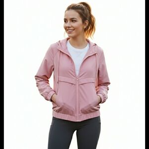 HE ULTIMATE ACTIVE CHIC WINDBREAKER

Pink, Pockets, Medium, Windbreaker